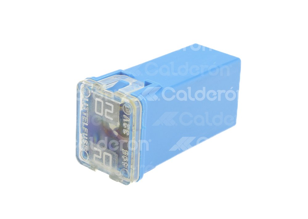 FUSIBLE MODERNO HEMBRA MINI AZUL 20A 0495020.UXA LITTELFUSE