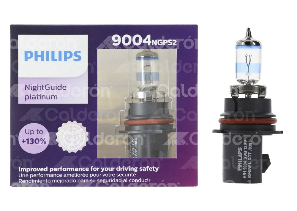 FOCO PHILIPS 9004 NIGHTGUIDE PLATINUM 12.8V 65/45W P29T BLISTER-2PZS PHILIPS: 9004NGPS2 PHILIPS