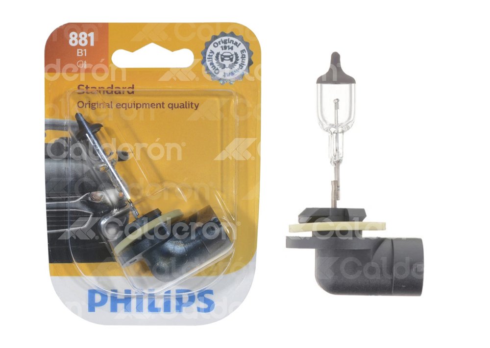 FOCO PHILIPS 881 12.8V 27W PGJ13 BLISTER-PIEZA PHILIPS: 881B1 PHILIPS