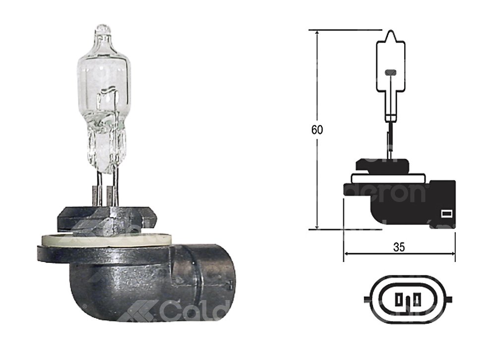 FOCO HALOGENO 896 12V 37.5W T3.25 (894) PGJ13 ESCUADRA 008991151 HELLA HELLA