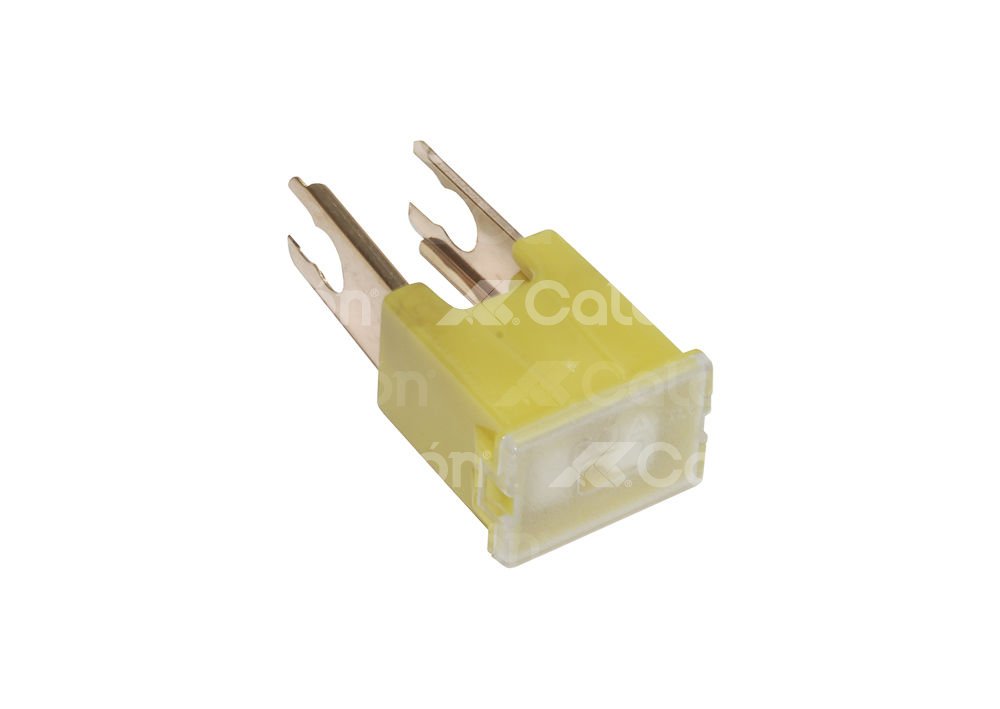 FUSIBLE MODERNO MACHO CON RETEN 60A AMARILLO ARE60AMPS URVAN IMPORTACION
