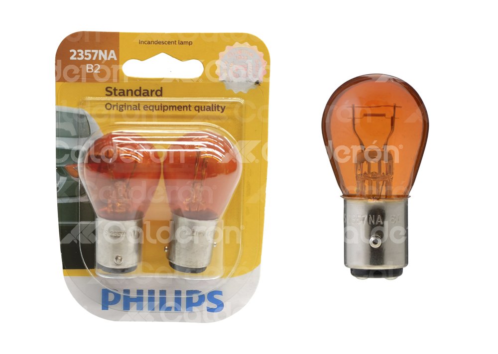 FOCO PHILIPS 2357NA 12.8/14V 28.54/8.26W BLISTER-2PZS PHILIPS: 2357NAB2 PHILIPS