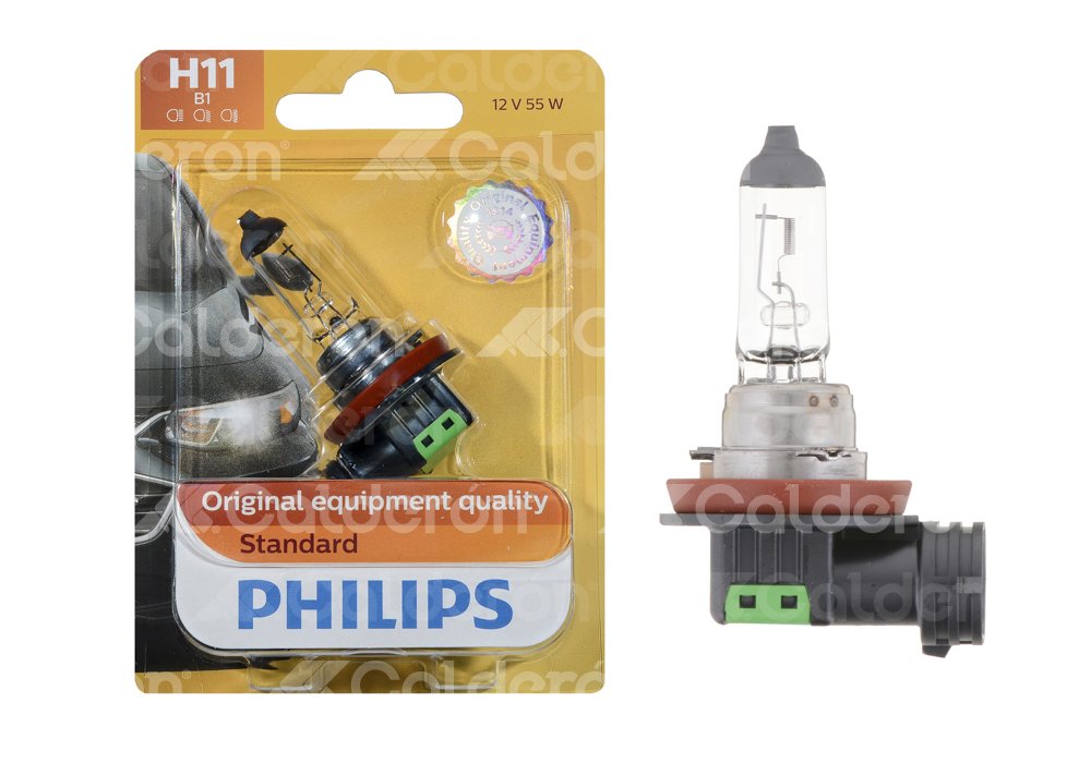 FOCO PHILIPS H11 12V 55W PGJ19-2 BLISTER-PZ PHILIPS: 12362B1 PHILIPS