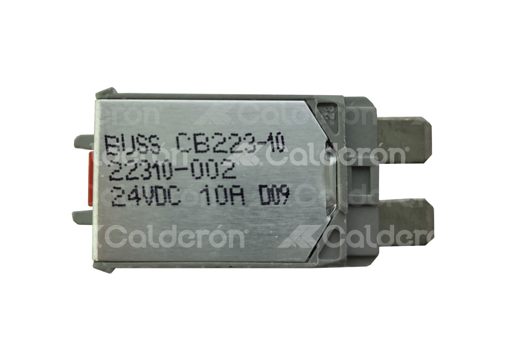 FUSIBLE TERMICO CLAVIJA CB223-10A  CON RESET 22310-002 M0018