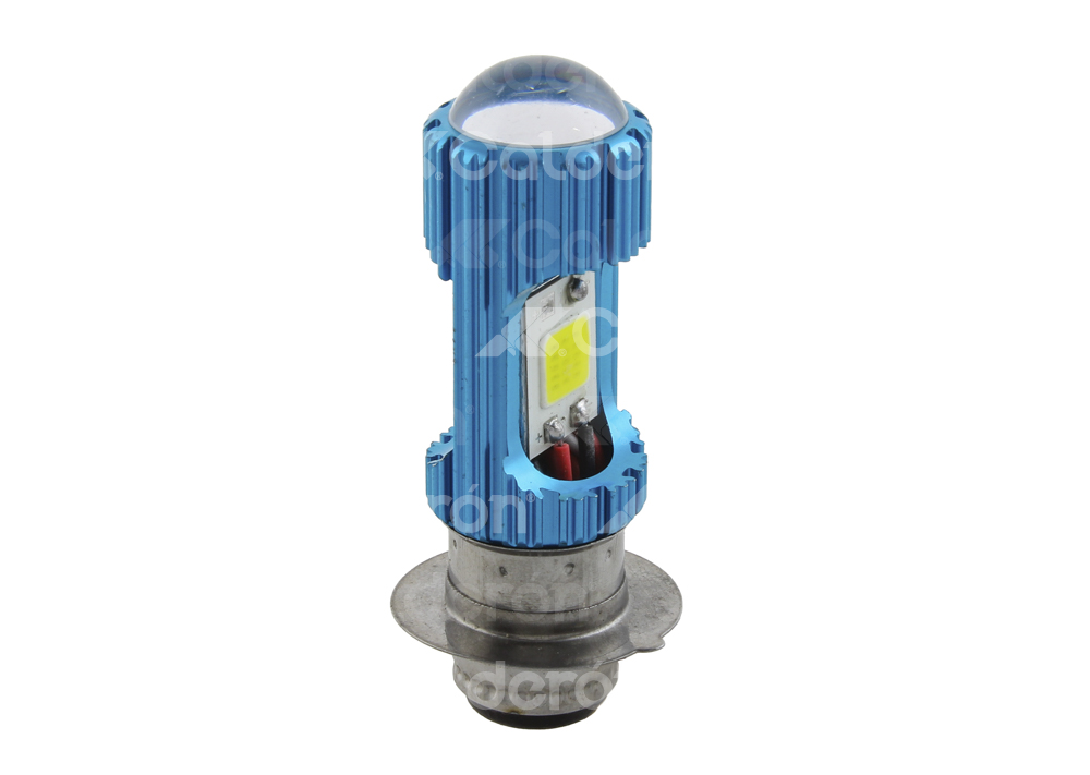 FOCO MOTOCICLETA LED H6 AZUL DC 10-95V 12W (PIEZA) EN-0850AZ M0172