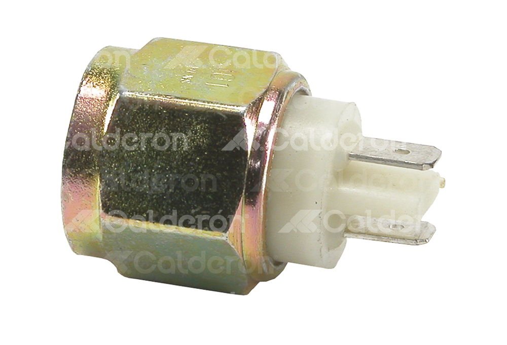 INTERRUPTOR DE FRENO MERCEDES BENZ, SCANIA AUTOBUSES Y CAMIONES 77-83, (NORMALMENTE ABIERTO)  POTENCIA: 5W, ROSCA: M12X1.5, CALIBRACION: 0.1 A 0.8 BAR, SCANIA: 532296, VDO: D-15343, 250000004535 VDO-CONTINENTAL