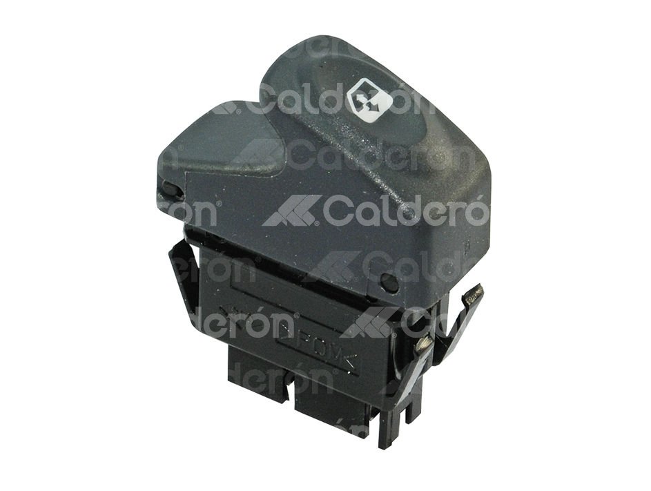 INTERRUPTOR LEVANTA VIDRIOS (SENCILLO) NISSAN PLATINA 2002-2010, RENAULT CLIO 2002-2009, 5 TERMINALES, 7700436524; MACHAGE: MG04-01015 IMPORTACION
