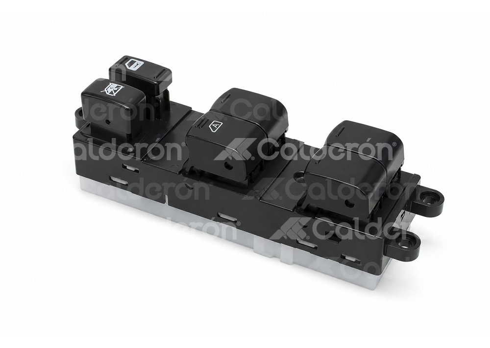 INTERRUPTOR LEVANTA VIDRIOS (COMPLETO) NISSAN SENTRA 2008-2010, 17 TERMINALES, 25401ZE80A, STANDARD: DWS-372 IMPORTACION