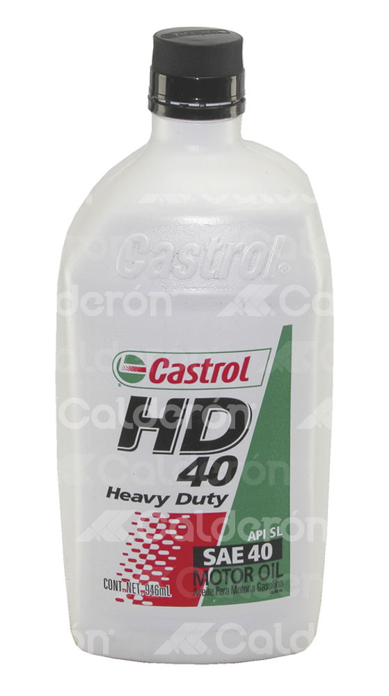 ACEITE CASTROL HD40 OPTIMA VISCOCIDAD MONOGRADO 946ML 12982 CT0180 M0020