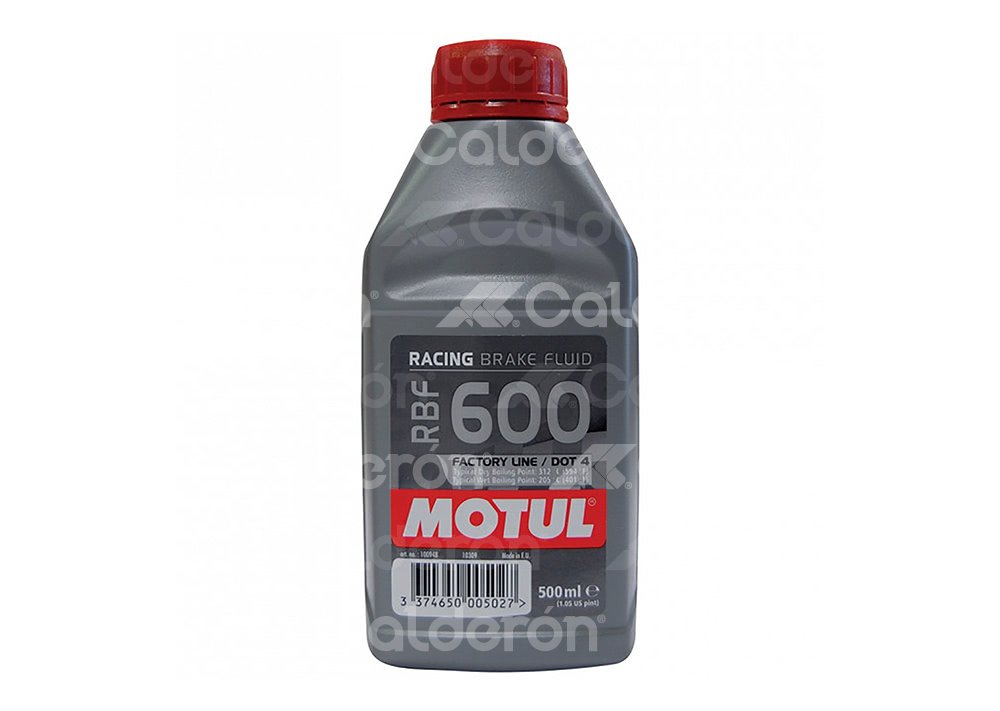 LIQUIDO DE FRENOS MOTUL SINTETICO DOT4 312°C 500ML RBF600 MOTUL