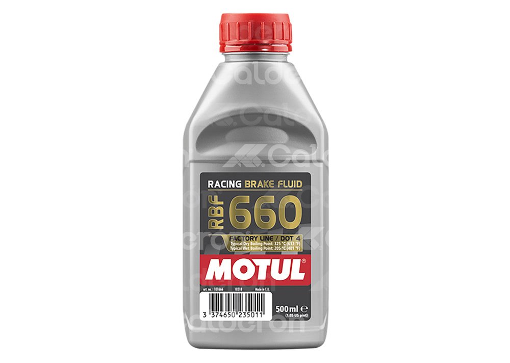 LIQUIDO DE FRENOS MOTUL SINTETICO DOT4 328°C 500ML  FACTORY LINE RBF660 101666 MOTUL