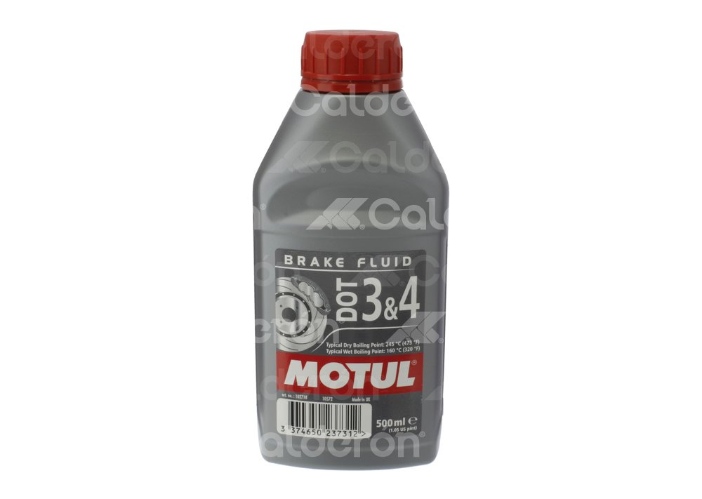 LIQUIDO DE FRENOS MOTUL SINTETICO DOT 3 Y 4 BRAKEFLUID 500ML MOTUL