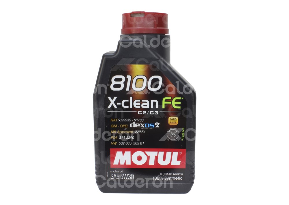 ACEITE MOTUL 8100 X-CLEAN 5W30 EFE 1LT MOTUL