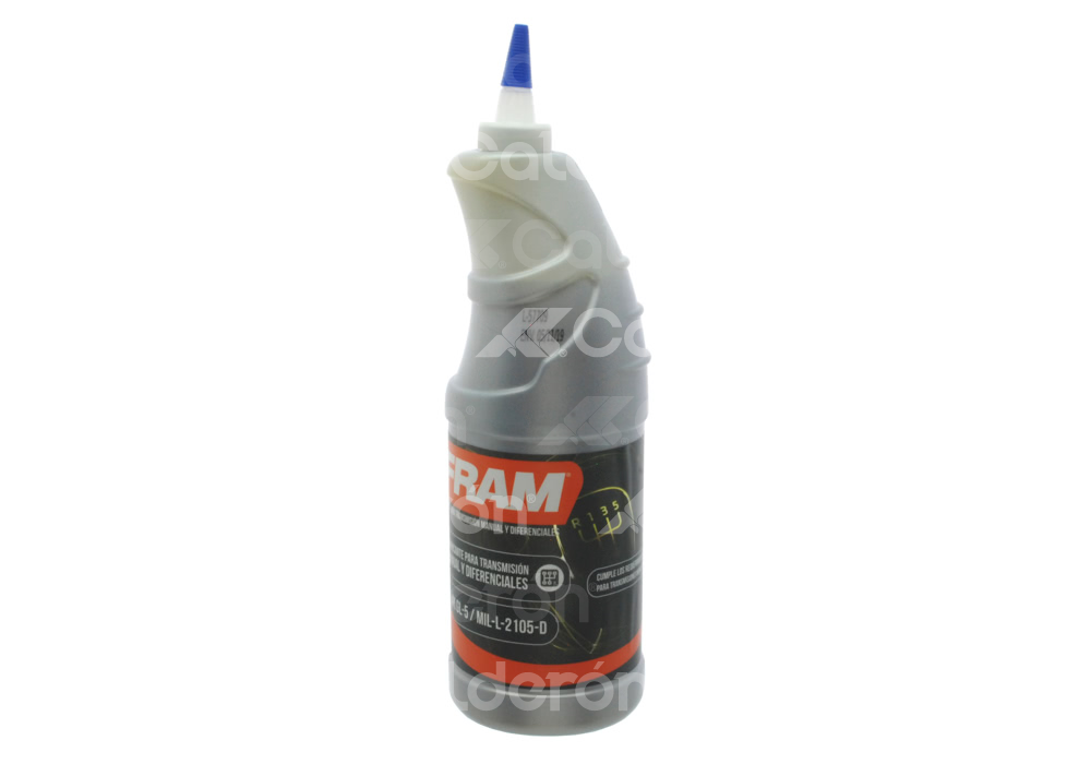 ACEITE FRAM TRANSMISION ESTANDAR MINERAL GL5 80W90 946ML MEF80W90G52 M0044