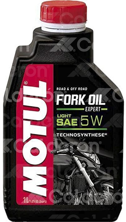 ACEITE DE HORQUILLAS Y AMORTIGUADORES MOT 5W 1LT 105929 MOTUL