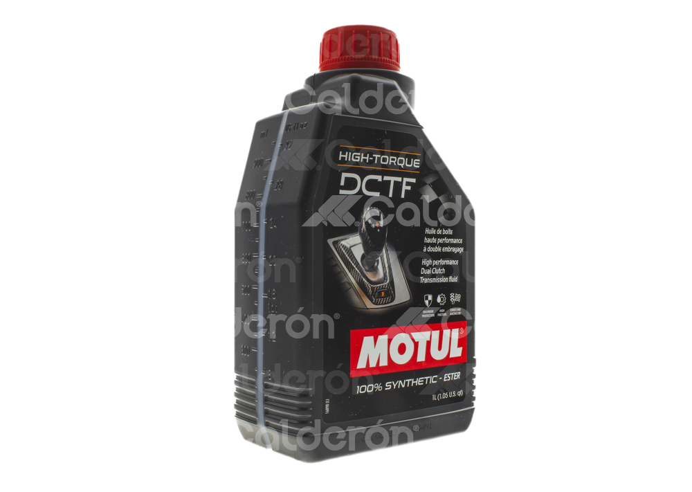 ACEITE MOTUL TRANSMISION HIGH-TORQUE DCTF TECHNOSYNTHESE 1L 110440
RENDIMIENTO DE EQUIPO ORIGINAL:
ALPINE: 7711785243, DW5, PENTOSIN FFL-7 
AUDI: G052182, G052529, G055529, S-TRONIC, TL 52182, TL 52529 
BMW: DCTF-1, DCTF-1+, DCTF-2 
BUGATTI: FFL-2, G052182 
FERRARI: 498 F, TFDCT-F3 
JAGUAR, LAND ROVER: PENTOSIN FFL-3 
MCLAREN: PENTOSIN FFL-4 
MERCEDES-BENZ: MB 236.25 
MINI: 83222433157, DCTF-2 
MITSUBISHI: DIAMOND QUEEN SSTF-1 
NISSAN: GT-R R35, GENUINE TRANSMISSION IOL R35 SPECIAL 
PORSCHE: PENTOSIN FFL-3, G052529 
RENAULT: BOT 450, DC4 
VW: DSG, G052182, G052529, G055529, TL 52182, TL 52529 M0082