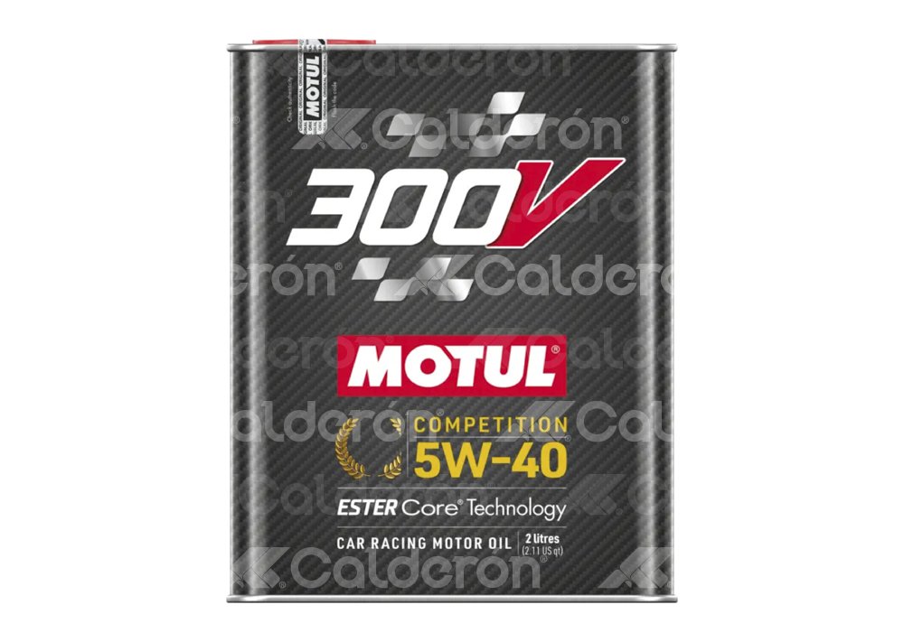 ACEITE MOTUL SINTETICO COMPETENCIA 300V 5W40 2 LITROS, MOTUL: 110817 MOTUL