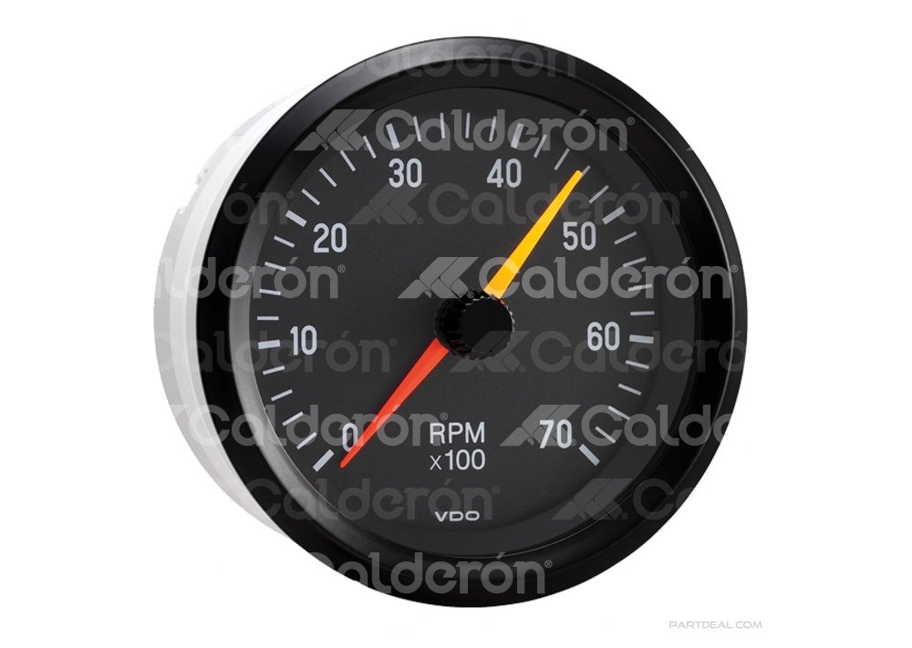 TACOMETRO VDO 85MM 7000 RPM 12V VDO 333-055 4, 6 Y 8 CILINDROS VDO-CONTINENTAL