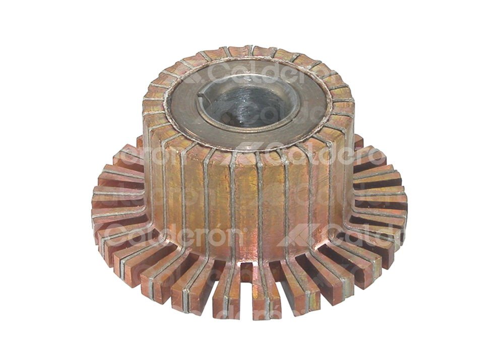 COLECTOR DELCO 30MT, 35MT DINA 4 CARBONES. SISTEMA: DELCO. DELGAS: 25. No. F35-25, 16-00174-0 KIRKWOOD