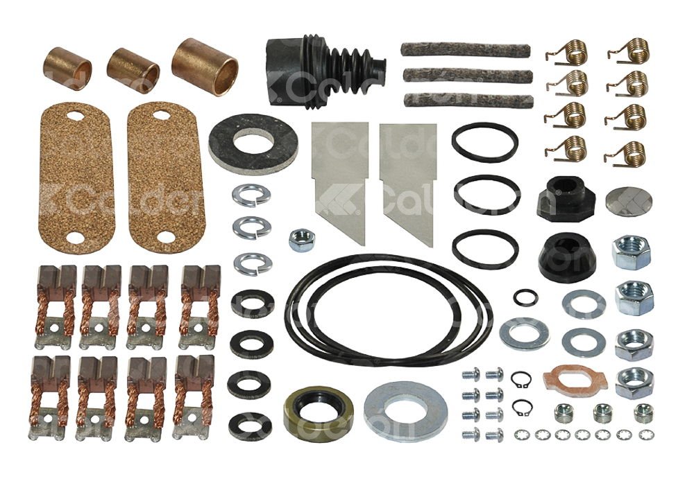 KIT MARCHA DELCO 40MT 12V 79-1110  DS-746K  W4106 8 CARBONES JUST PARTS