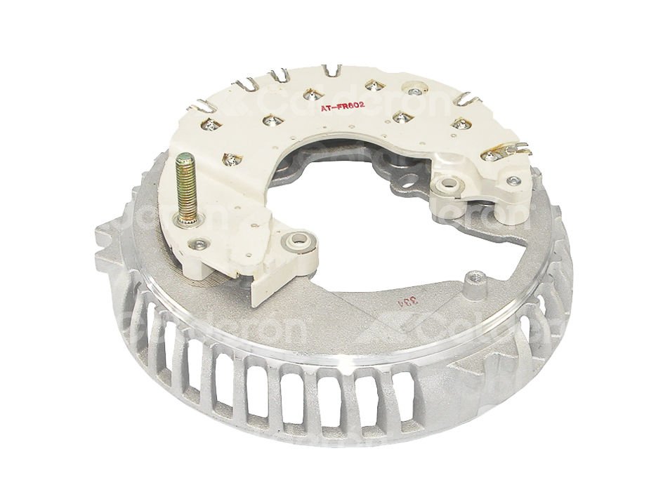 PORTA DIODO FORD 6G 12V, 130-135A, 8 DIODOS, 149MM 31-212 FR6023 TRANSPO