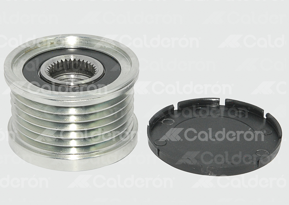 POLEA DE ALTERNADOR CLUTCH NISSAN VERSA, SENTRA HITACHI 6 RANURAS 24-83280 M0056