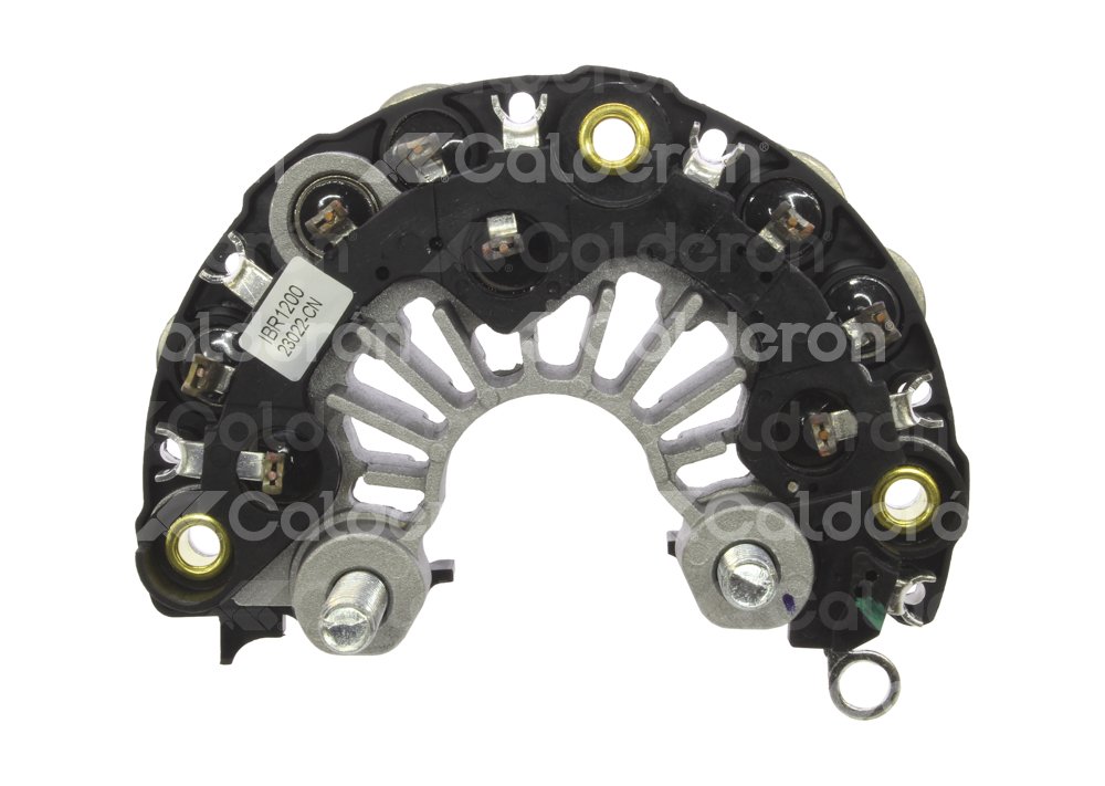 PORTA DIODO BOSCH 12V 70/85A CHEVROLET CORSA 97-00, CORSA 00-03; CORSA 04-10; ASTRA 98-01; ASTRA 04-10; MERIVA 04-10; TIGRA 04-10. IBR1200 TRANSPO