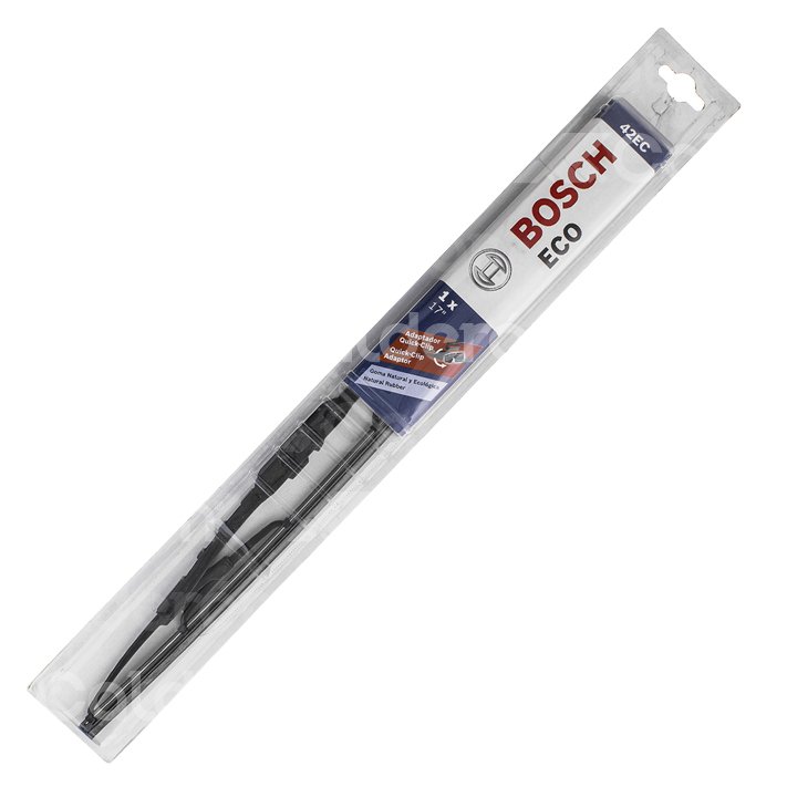 PLUMA BOSCH UNI.IND. 17" BOSCH ANTERIOR: 3397004913 BOSCH VIGENTE: 3397015286 BOSCH CORTO: 42EC BOSCH