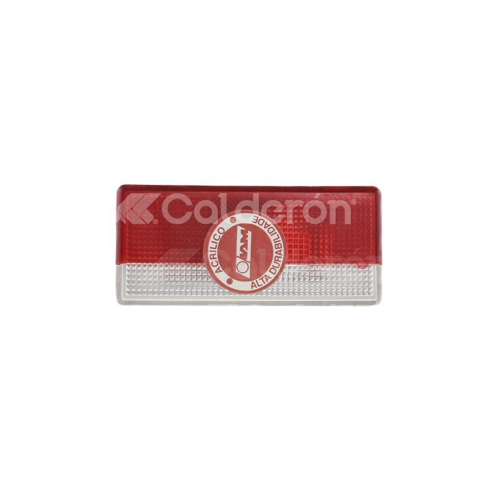 PLAFON LUZ CORTESIA BLANCO/ROJO PUERTA Y SANITARIO MARCO POLO 85182149 IAM