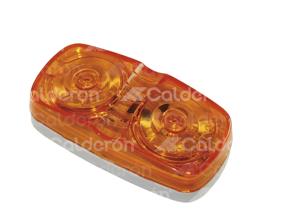 PLAFON DOBLE OPTICA 10 LEDS MOVIMIENTO AMBAR 8040A TRAKTOLAMP