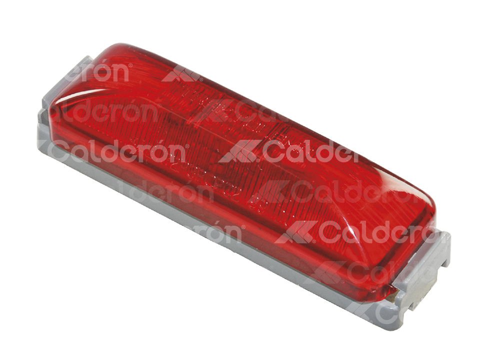 PLAFON SELLADO TOLDO KENWORTH CON FOCO ROJO 2308R TRAKTOLAMP