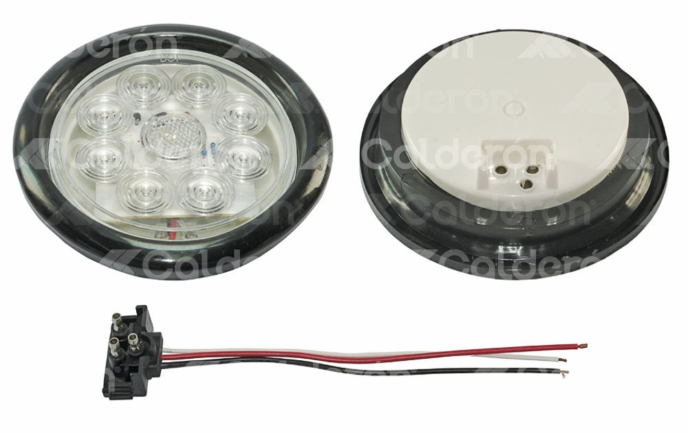 PLAFON SELLADO 4" BLANCO 9 LEDS FIJO NS-TLN0902-WN IMPORTACION