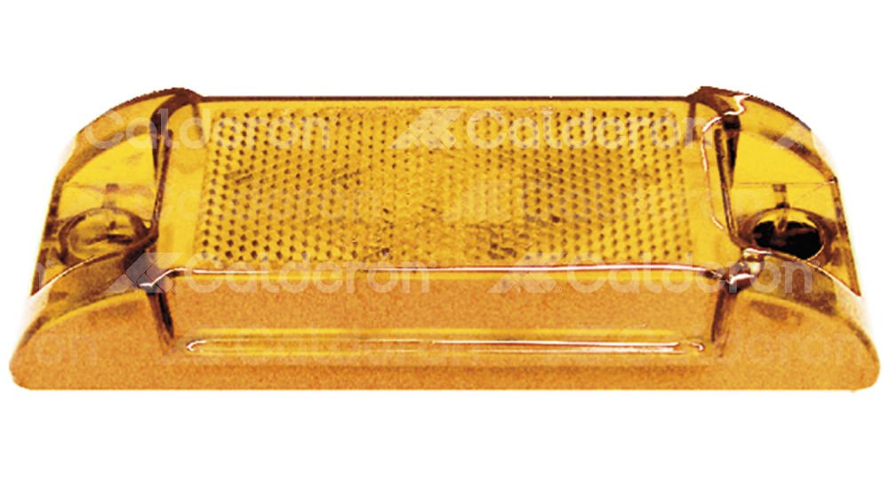 PLAFON RECTANGULAR LATERAL 5 LED AMBAR 8025A TRAKTOLAMP