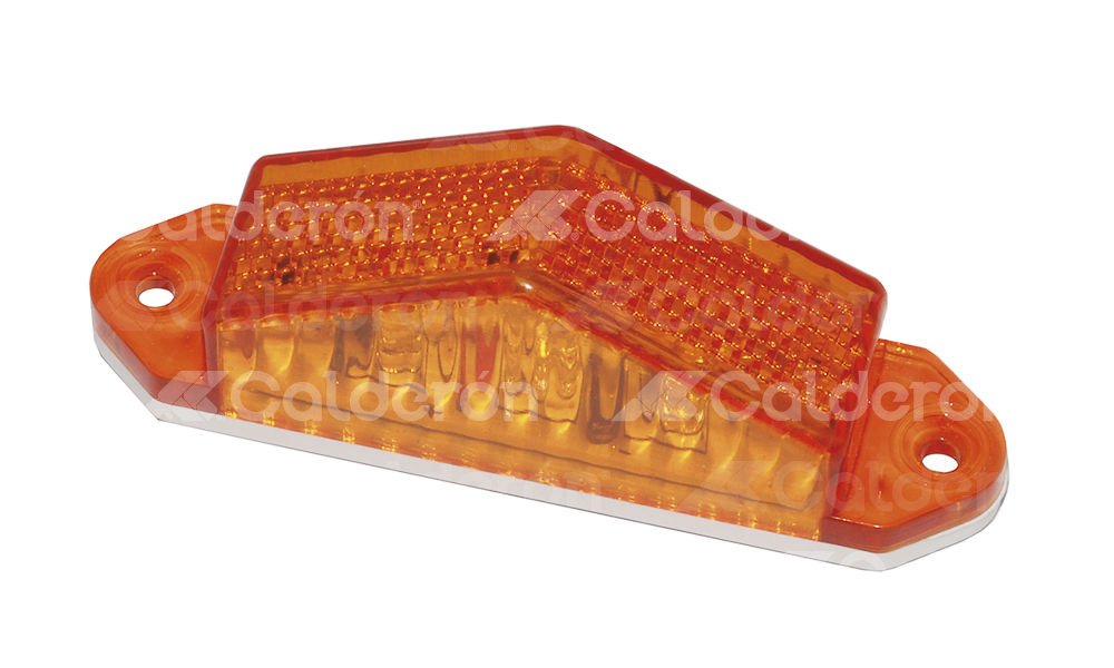 PLAFON LATERAL 3 LEDS AMBAR FIJO (PIEZA) TK-TLS171A IMPORTACION
