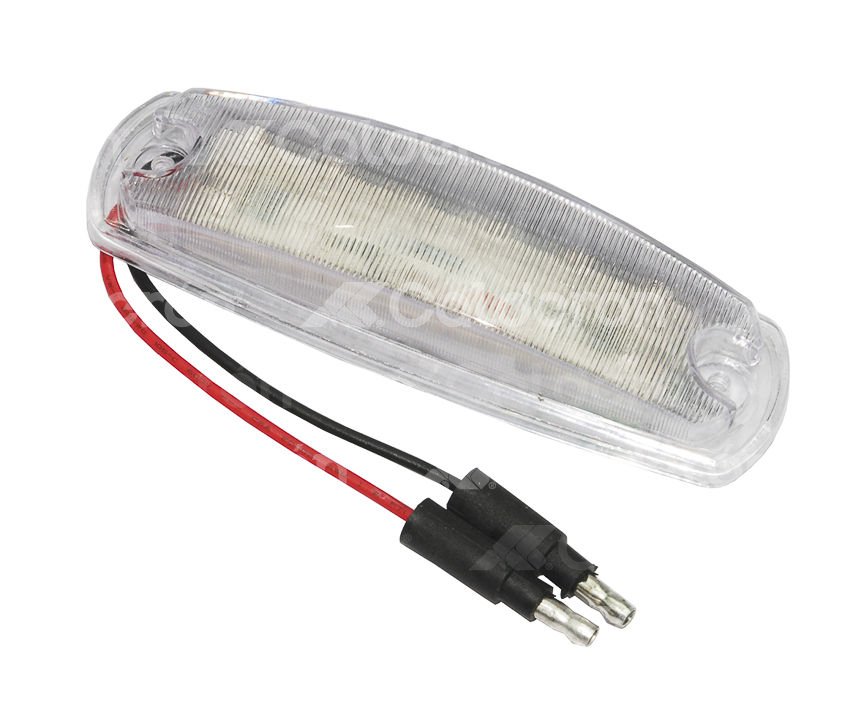 PLAFON LATERAL 12 LEDS CRISTAL ROJO FIJO TK-TLS151CR IMPORTACION