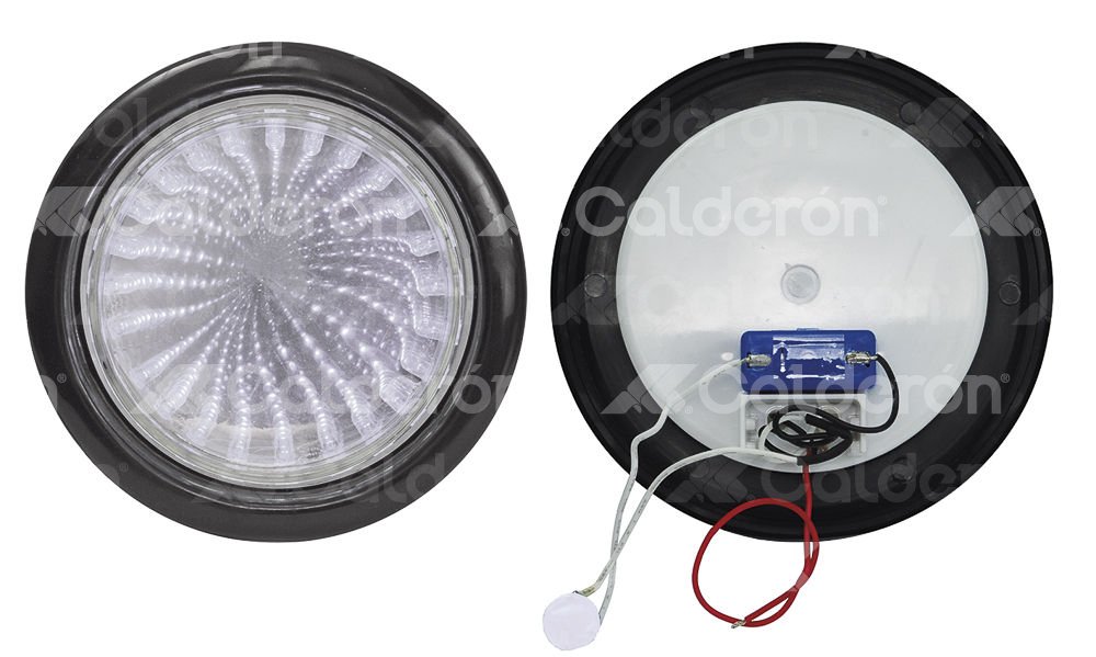 PLAFON SELLADO 4" CLARO 24 LED FIJO 12V TK-TL341WH IMPORTACION