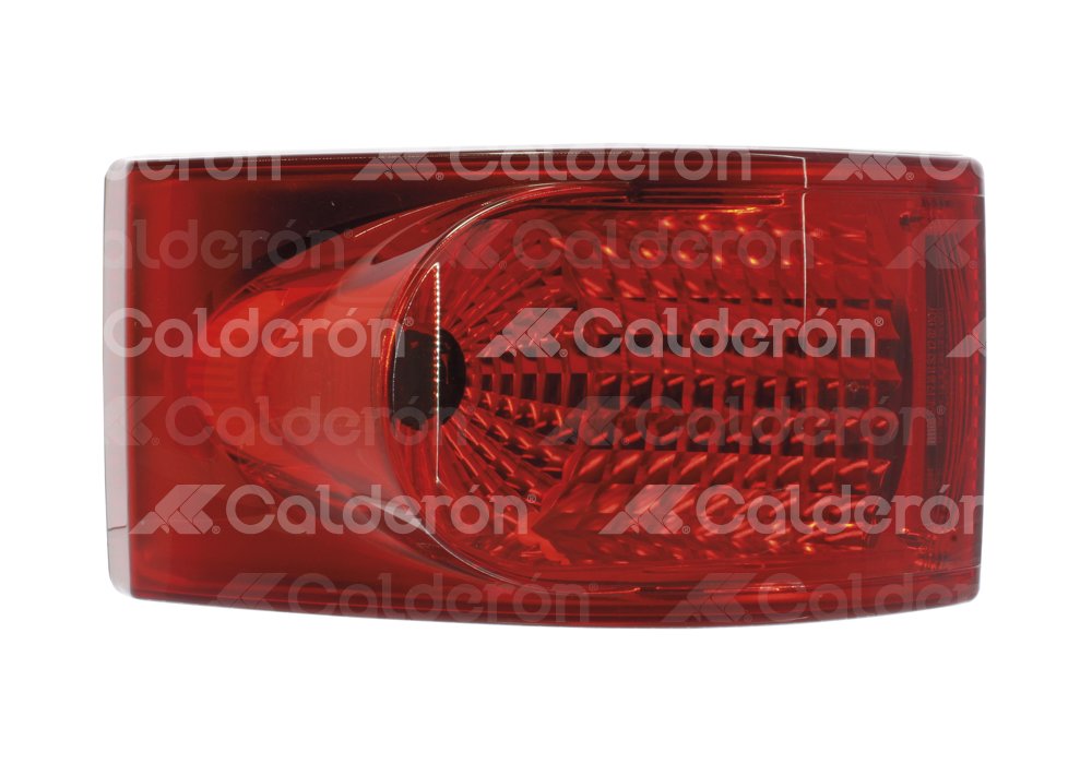 PLAFON ENVOLVENTE INDICADOR ROJO TRASERO 12/24V 008805027 HELLA