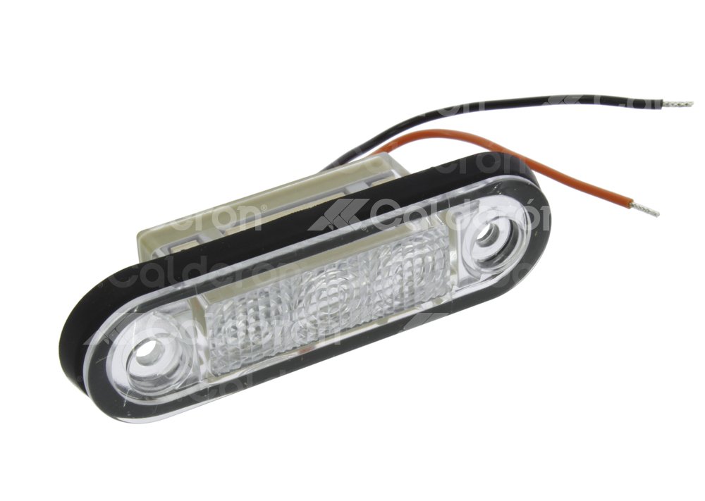 PLAFON LATERAL RECTANGULAR 3LED ROJO 12V 959510307 HELLA