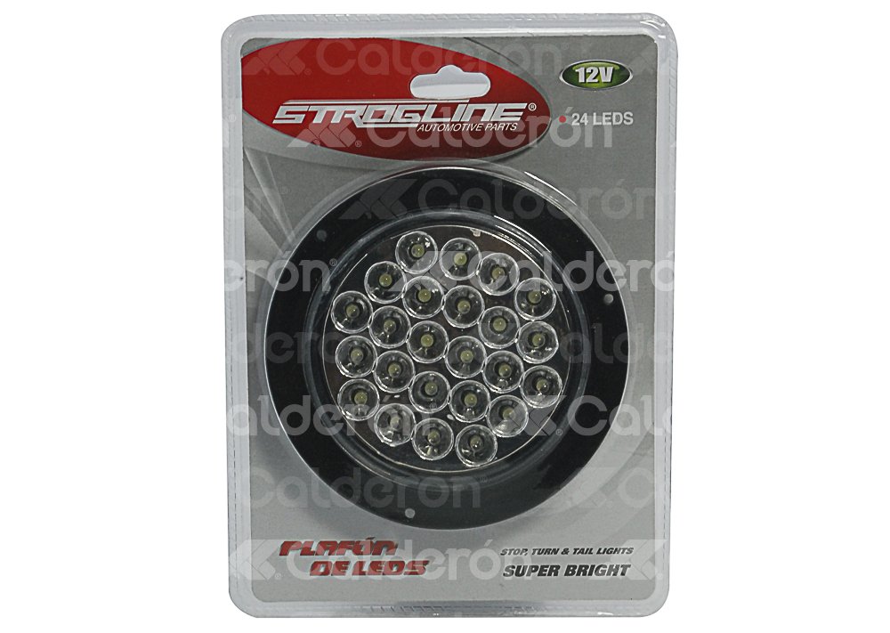 PLAFON SELLADO 4" BLANCO 24 LED ARO PARA FIJAR ENTL003 IMPORTACION