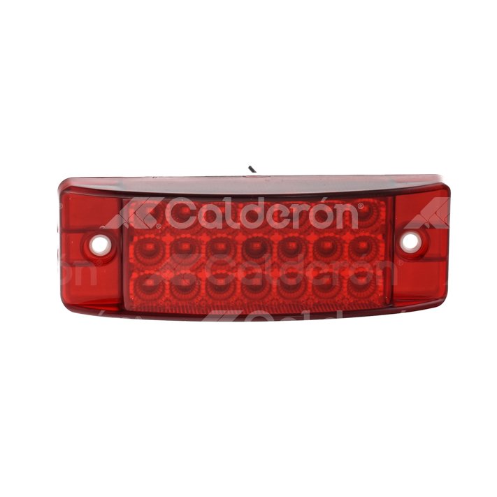 PLAFON LATERAL RECTANGULAR 21 LEDS ROJO H/L 1 PIEZA, CON STROBO PLA65091/RD-NHY IMPORTACION