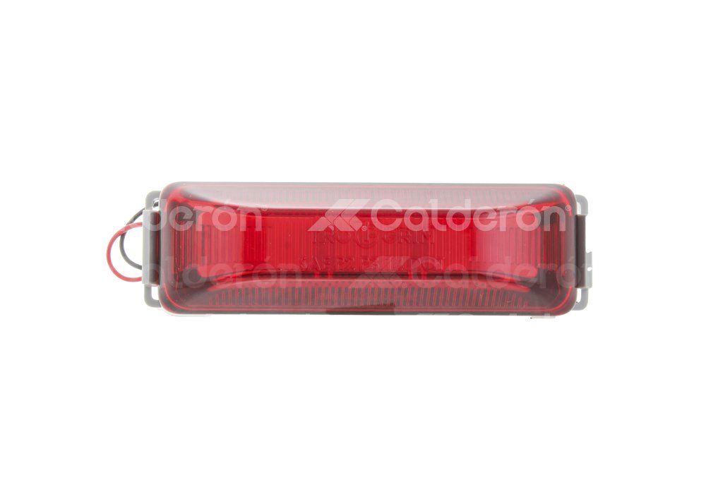 PLAFON LATERAL ROJO, MONTAJE (BISEL/CLIP), FUNCION: FIJA, VOLTAJE: 12/24V, AMPERS: 0.120, FMVSS: P2/P3, MATERIAL: PMMA/ABS, LUMENS: 45, DIMENSIONES: (LARGO: 105MM, ANCHO: 31MM, PROFUNDIDAD: 33MM) TROGRIM: PL-153BGH-02-RBV TROGRIM