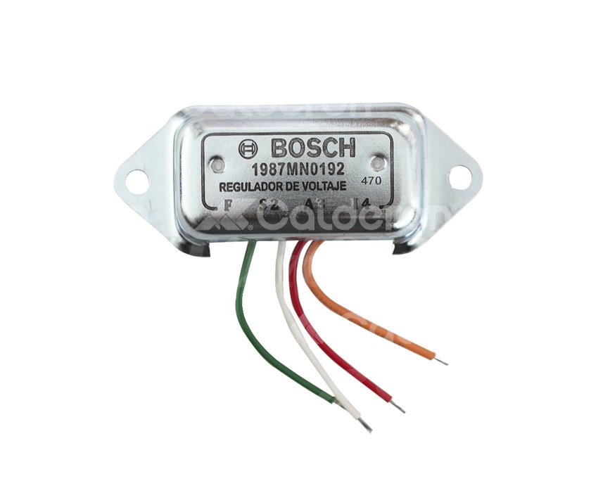 REGULADOR UNIVERSAL CHEVROLET/ FORD 1987MN0192, SUSTITUYE A:
031-072-E2  REGULADOR CHEV.ELECT.  9290010402B, 1987MN0010
031-074-E2  REGULADOR FORD ELECT.  9290010412B, 1987MN0011 BOSCH
