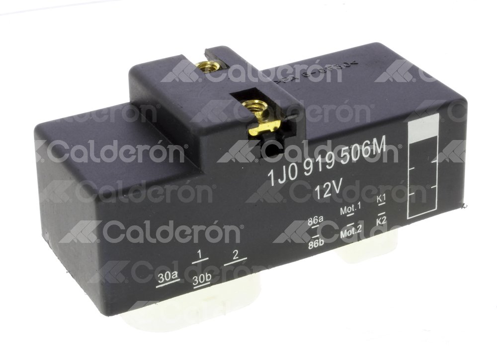 RELEVADOR VOLKSWAGEN GOLF JETTA A4 AIRE ACONDICIONADO  10 TERMINALES 1J0919506M RELAY IMPORTACION