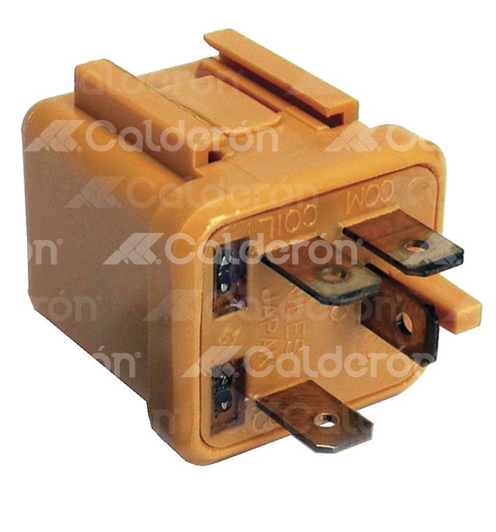 RELEVADOR NISSAN LUCES 4 TERMINALES. AMARILLO 4B-1M RY39 19936 RELAY IMPORTACION