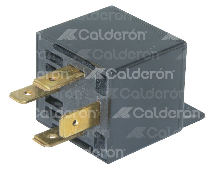 RELEVADOR UNIVERSAL HELLA 12V 30A 4 TERMINALES SIN RESISTENCIA 965400071 RELAY HELLA