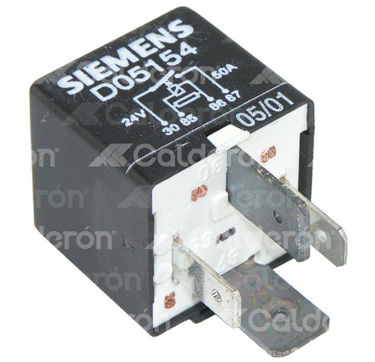 RELEVADOR MERCEDES BENZ 4 TERMINALES 24V.50A  D-05154  220000090143 VDO RELAY VDO-CONTINENTAL