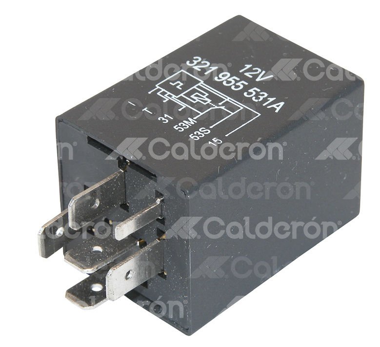 RELEVADOR VOLKSWAGEN LIMPIAPARABRISAS TODOS 321955531A 5P RELAY IMPORTACION