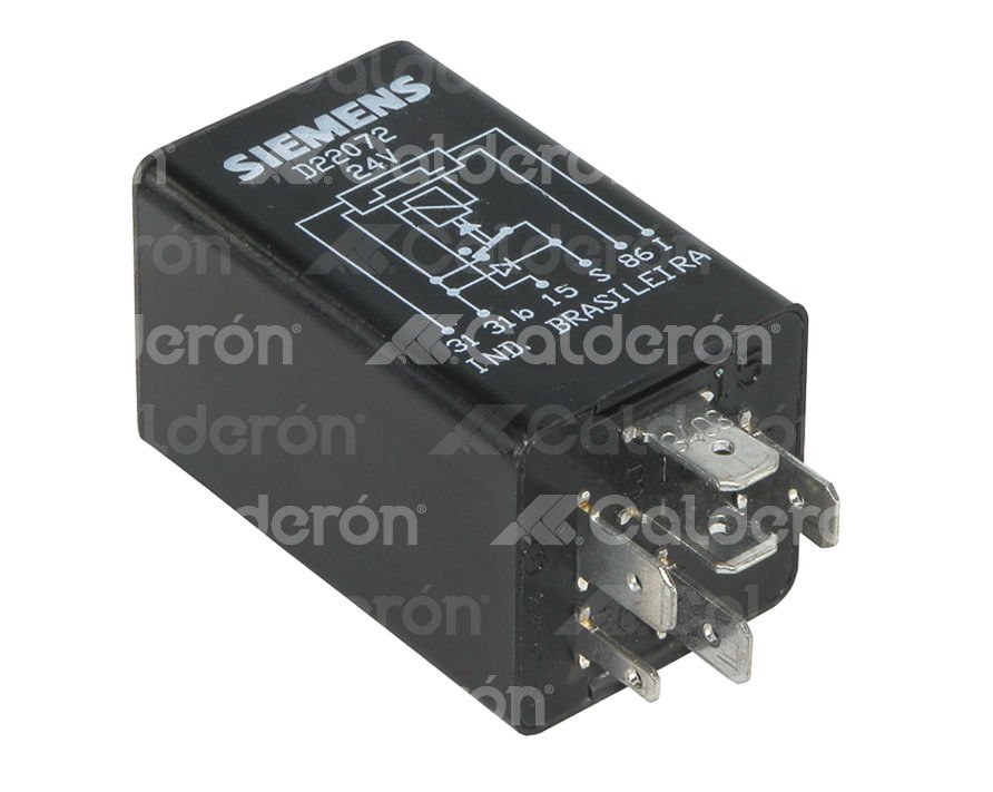 RELEVADOR MERCEDES BENZ TEMPORIZADOR 24V D22072 250000004646 VDO RELAY VDO-CONTINENTAL