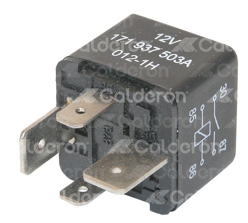 RELEVADOR VOLKSWAGEN BOMBA DE GASOLINA, MARCHA 4P19349  RY255 (100) 191937503 RELAY IMPORTACION