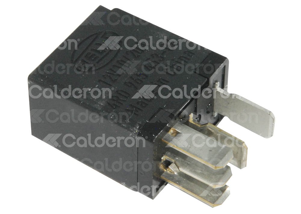 RELEVADOR UNIVERSAL HELLA 12V 20/10A 5 TERMINALES CON RESISTENCIA 965453041, 965453801
RELAY HELLA